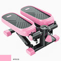 Mini Stepper with Resistance Bands & LCD Monitor - 330 LBS Capacity (Pink)