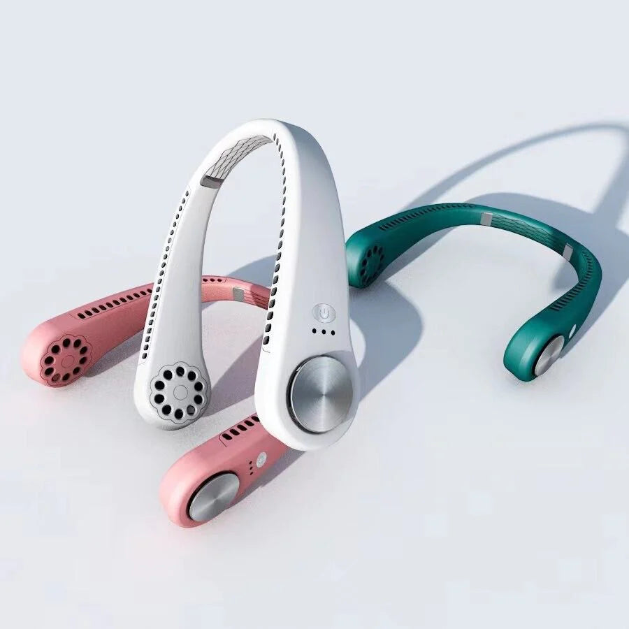 USB Portable Neck Fan Cooling Air Conditioner