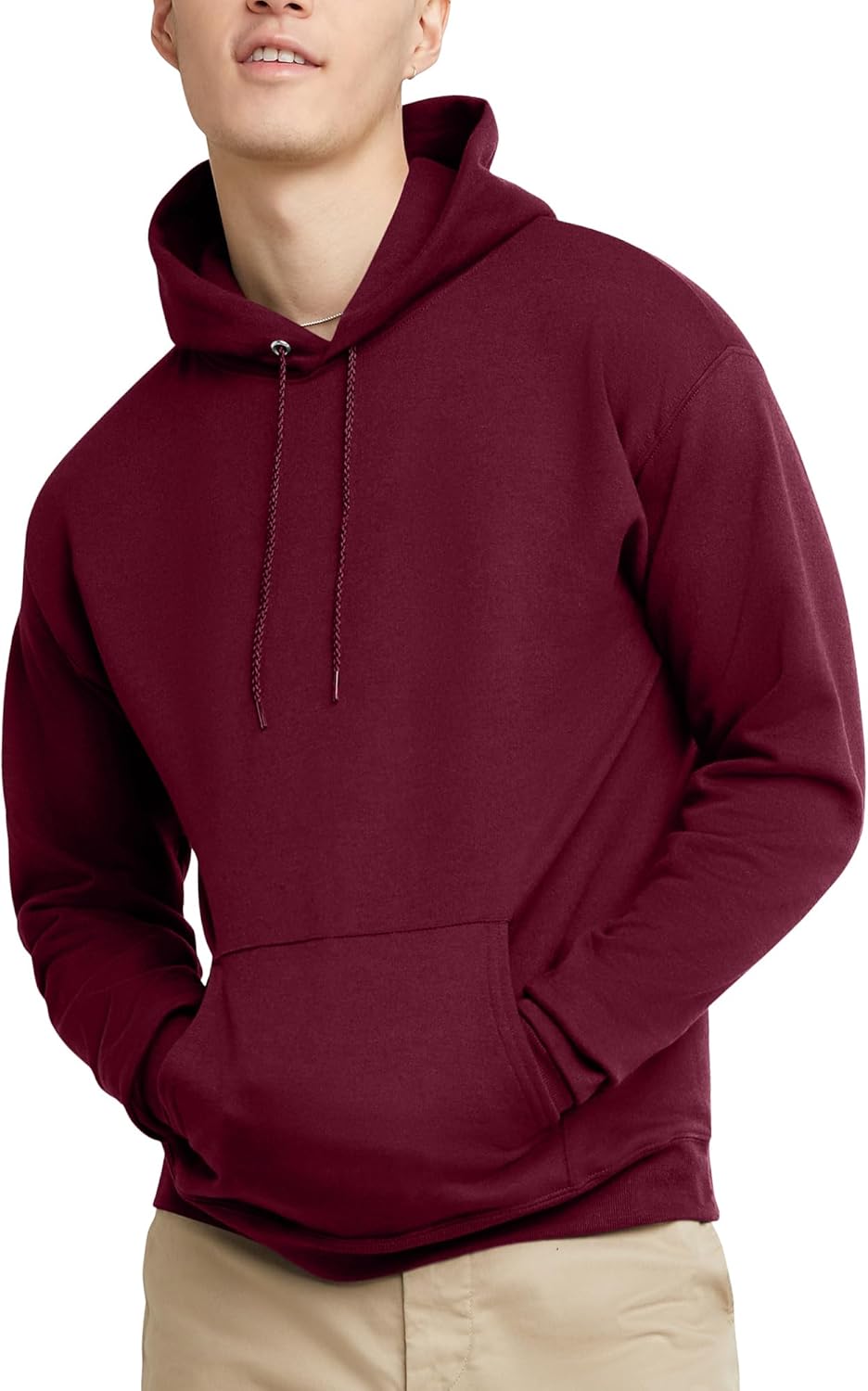 Ecosmart Midweight Fleece Pullover Hooded Sweatshirt for Men