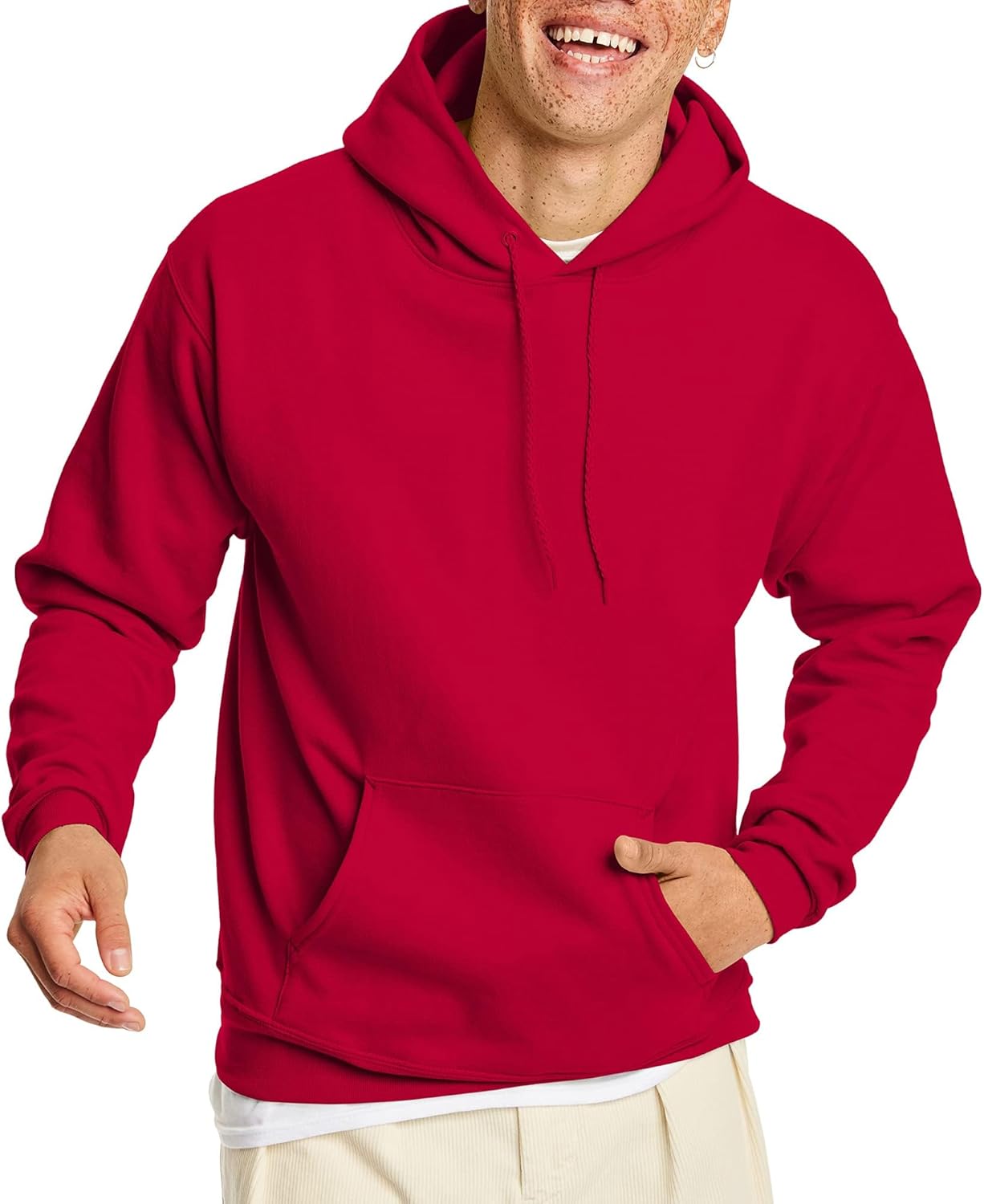 Ecosmart Midweight Fleece Pullover Hooded Sweatshirt for Men