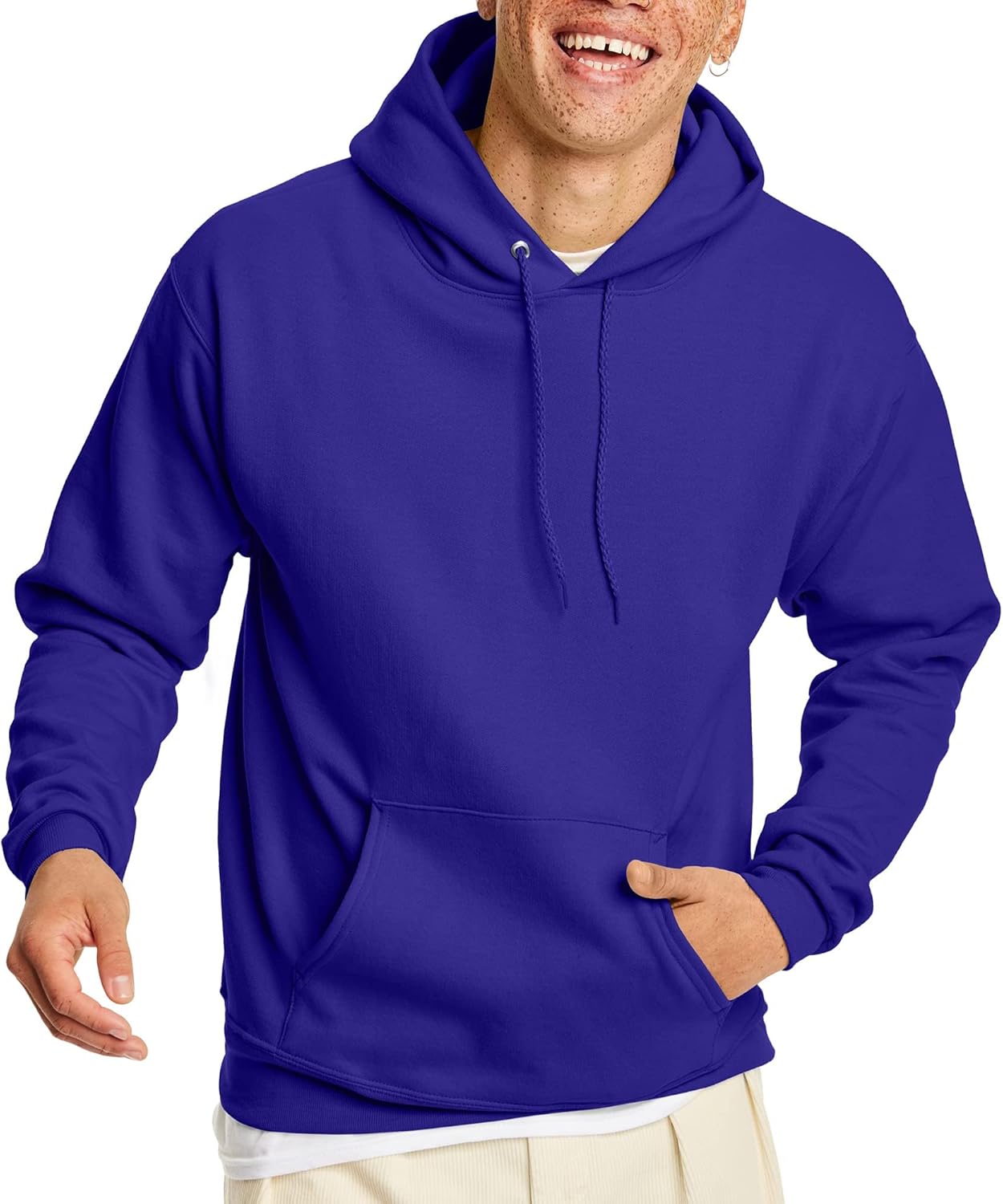 Ecosmart Midweight Fleece Pullover Hooded Sweatshirt for Men