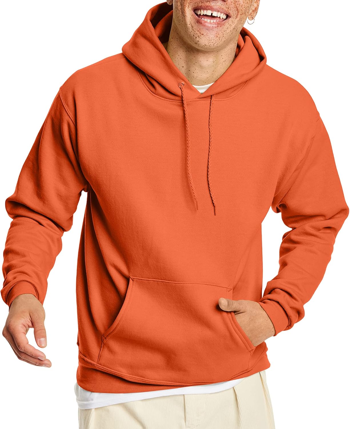Ecosmart Midweight Fleece Pullover Hooded Sweatshirt for Men