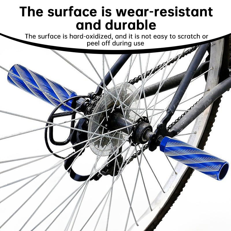 Aluminum Alloy BMX Bike Pegs - Anti-Skid Stunt Pegs (1 Pair)