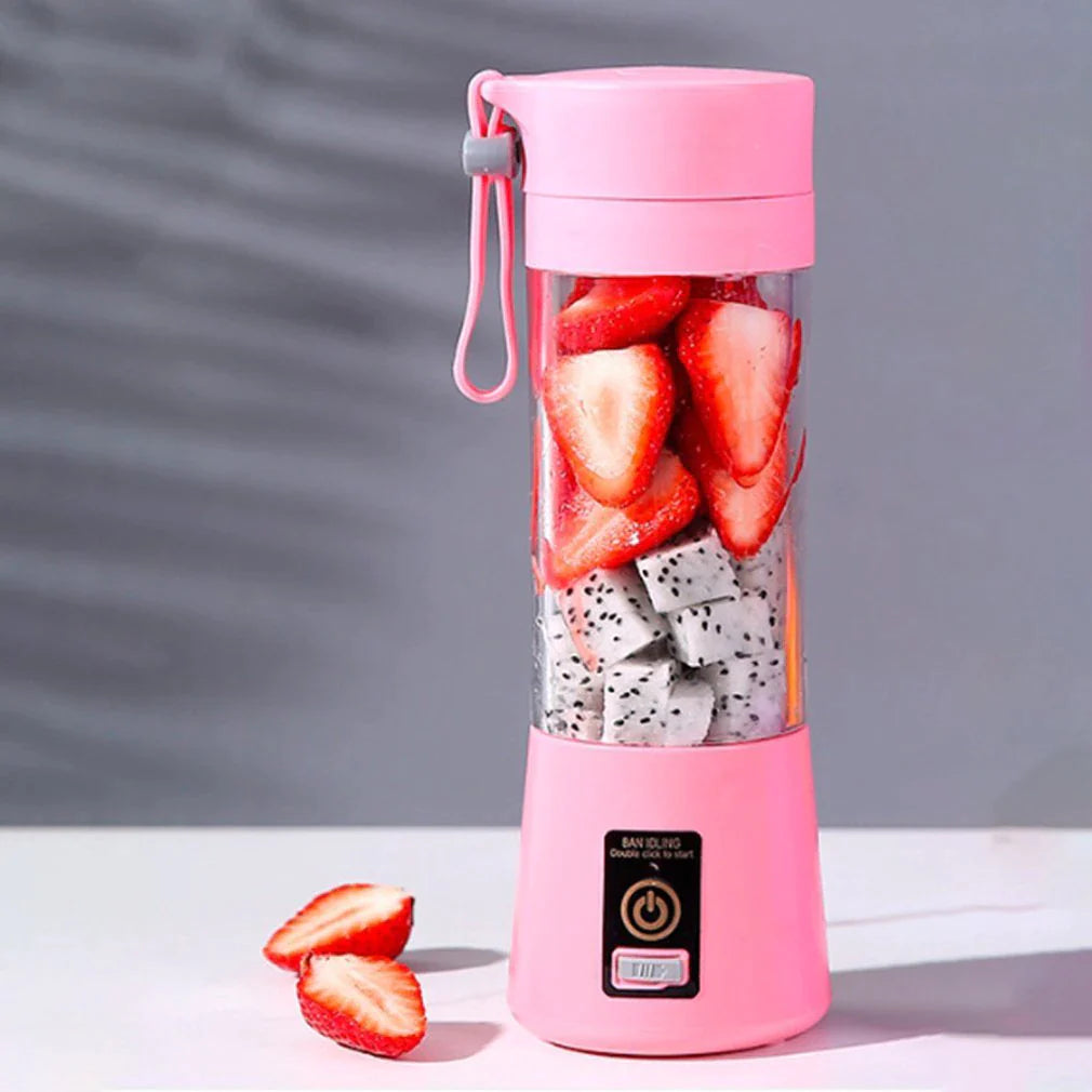 Hot Electric Juicer USB Rechargeable Handheld Smoothie Blender 