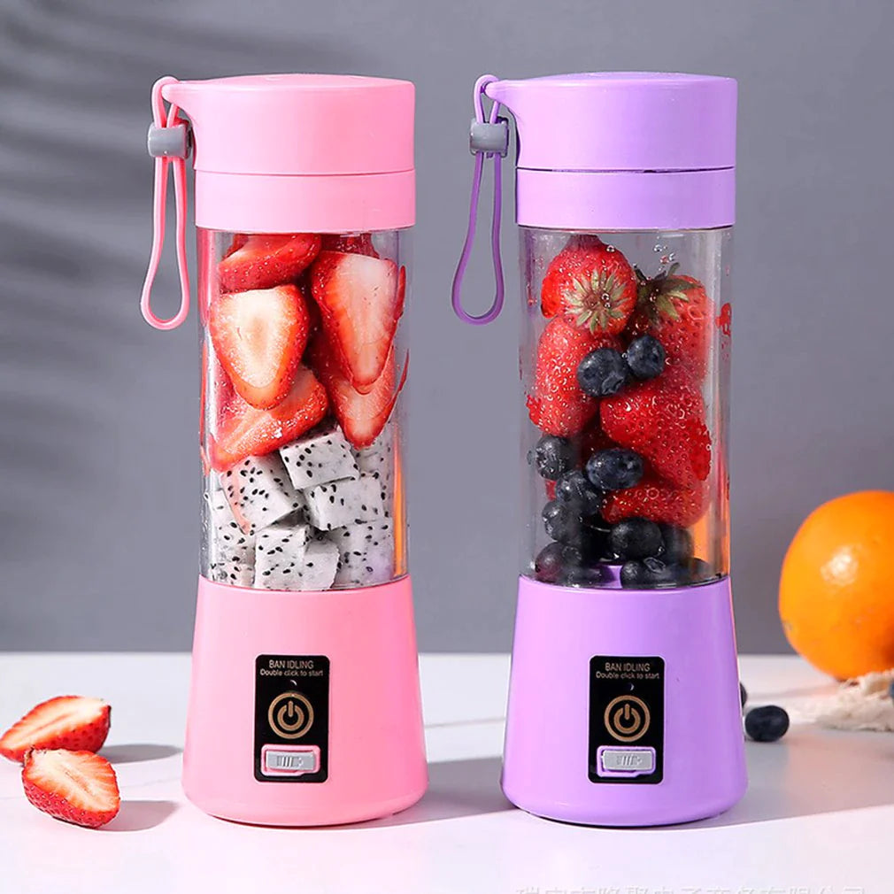 Hot Electric Juicer USB Rechargeable Handheld Smoothie Blender 